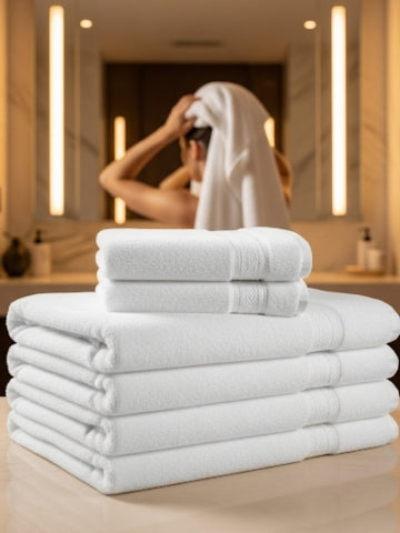 SnowSoft Cotton Bath Towel – 100% Cotton